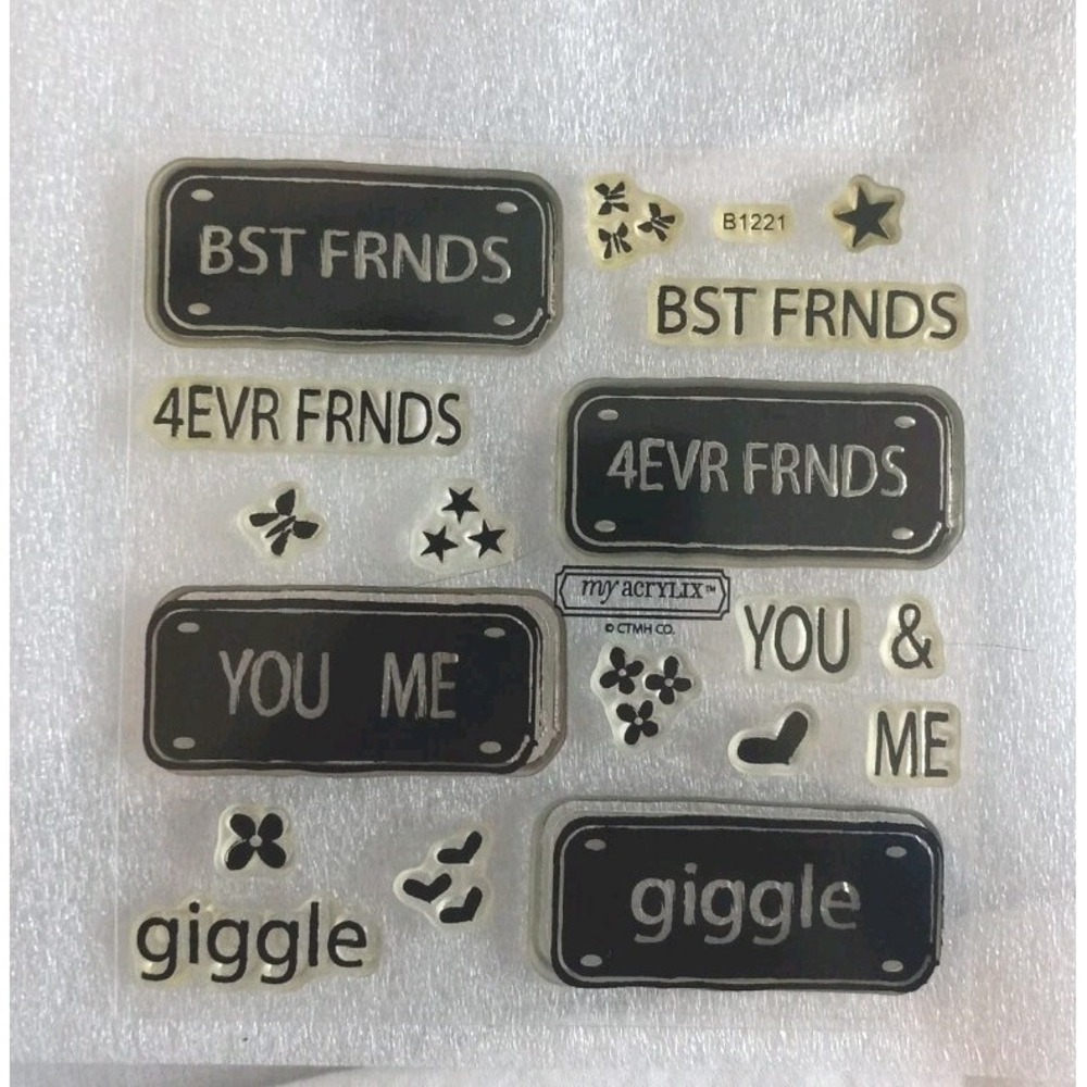 CTMH STAMP SETS B1221 Little License. Retired!‎ Close To My Heart